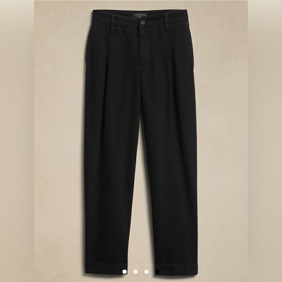 Banana Republic LUXE MID-RISE STRAIGHT JEANS Black Size 8 Retail $120 NWT - Picture 4 of 5